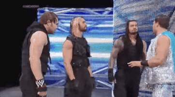 the shield wrestling GIF by WWE