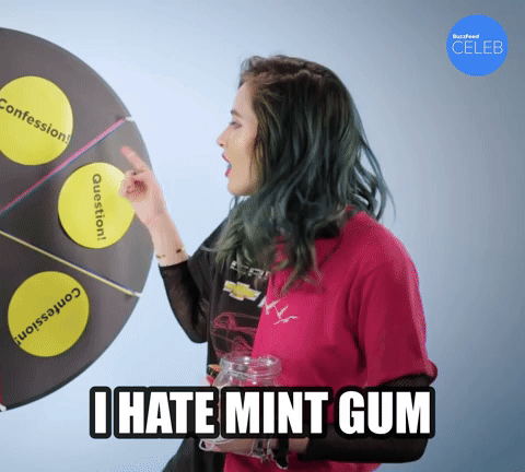 Hate Mint Gum