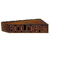 Bolder Sticker by Beyond Bouldering