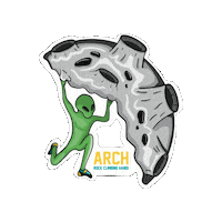 Bouldering Sticker by ARCH Rock Climbing Hanoi