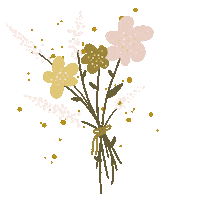 pageofwandsdesign nature thank you flowers pretty Sticker