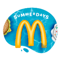 Summer Days Sticker by McDonalds Italia