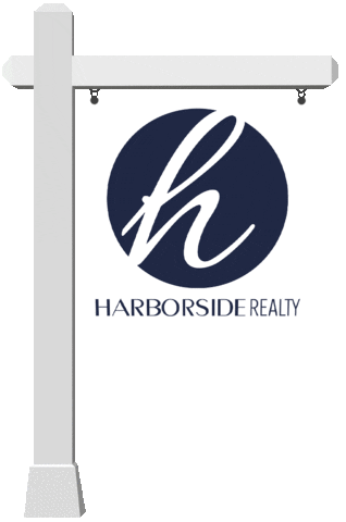 harborsiderealtyri giphyupload real estate sign harborside realty Sticker