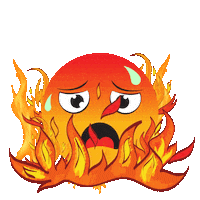 Fire Pegando Fogo Sticker by Bel Diniz