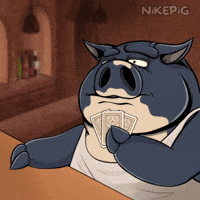 Poker Face Win GIF by Nikepig