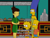 homer simpson restaurant GIF