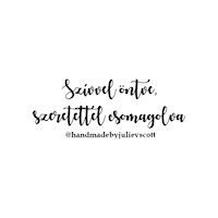 HandmadeByJulieVScott jvs handmadebyjulievscott Sticker