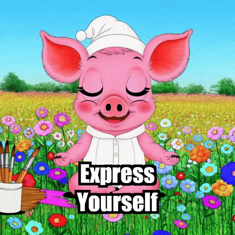 Express Yourself Wisdom GIF by The Pigasso