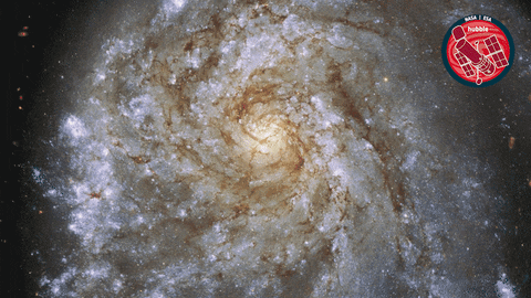 Spin Universe GIF by ESA/Hubble Space Telescope