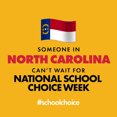 SchoolChoiceWeek education north carolina parents teachers GIF