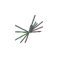 rhizome logo STICKER by Josh Rigling