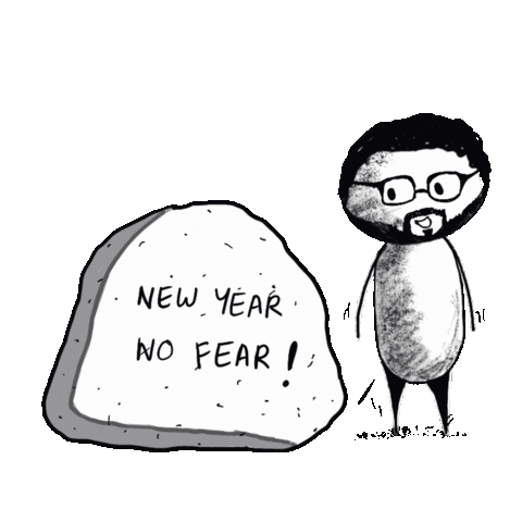 Happy New Year Sticker