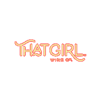 thatgirlwineco wine wine time winetime that girl Sticker