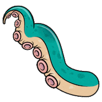 octopus arm Sticker by Televisa