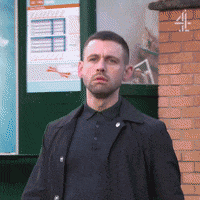 Wrong Man Surprise GIF by Hollyoaks