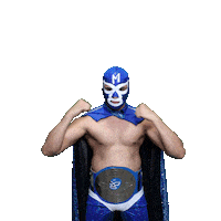 maskadorestacoshopaz wrestling wrestler lucha lucha libre Sticker