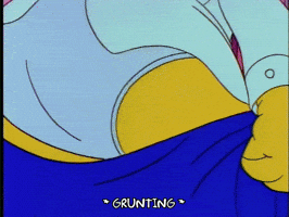 Struggling Season 4 GIF by The Simpsons