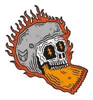 Sick Art Sticker by Mutt Motorcycles