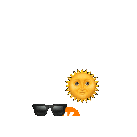 Beach Sun Sticker