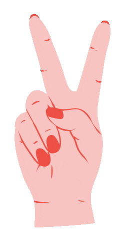 Peace Out Goodbye Sticker by badassfemme