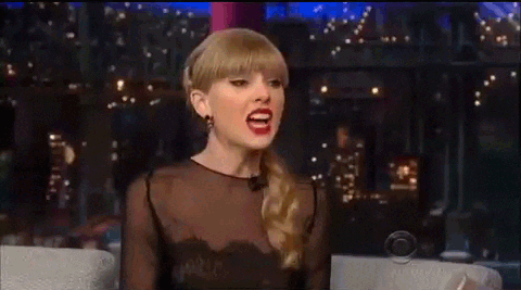 Frustrated Taylor Swift GIF