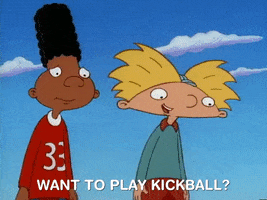 Nicksplat Kickball GIF by Hey Arnold