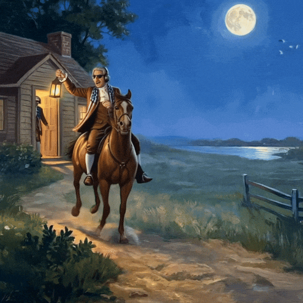 Warning Founding Father GIF