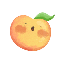 SmuutiSkin peach smuutiskin Sticker