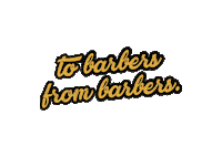 Barber Sticker by Mr Black