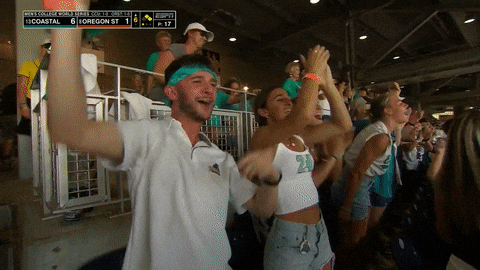 Celebration Yelling GIF by NCAA Championships