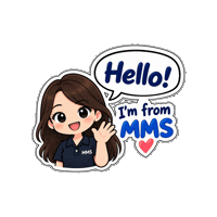 Hello Sticker by MMS