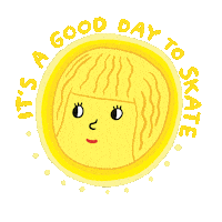 Its A Good Day Sun Sticker