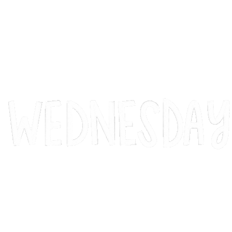 Days Of The Week Wednesday Sticker