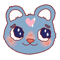 caitychilton love happy kawaii crying Sticker