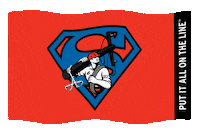 sltc99 flag lineman linemen sltc Sticker