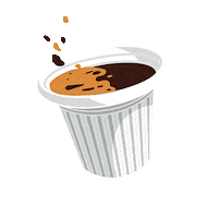 coffee miami Sticker by Arkadia1981
