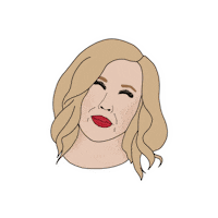 Schitts Creek Moira Rose Sticker