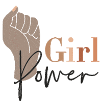 girl power girl gang talia tali talia echecopar Sticker
