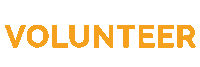 Volunteer Sticker by Wishlist - Sunshine Coast Health Foundation