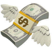 Money Wow Sticker by Design Practice