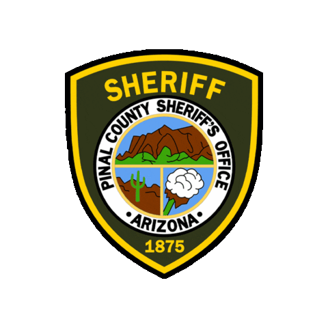 Logo Arizona Sticker by Pinal County Sheriff's Office