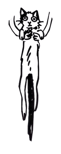 Black And White Art Sticker