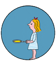 Happy Food Sticker