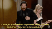 christian bale acceptance speech GIF by The Academy Awards