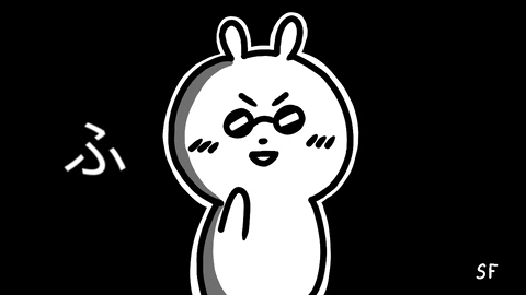 creativestar21 giphyupload anime bunny haha GIF