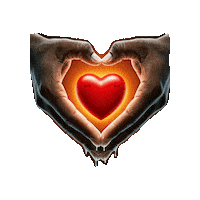 I Love You Heart Hands Sticker by Cold Hands, Warm Heart