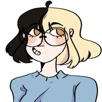 eoly_jpeg test girl cartoon glasses GIF
