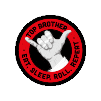 Bjj Sticker by TopBrother
