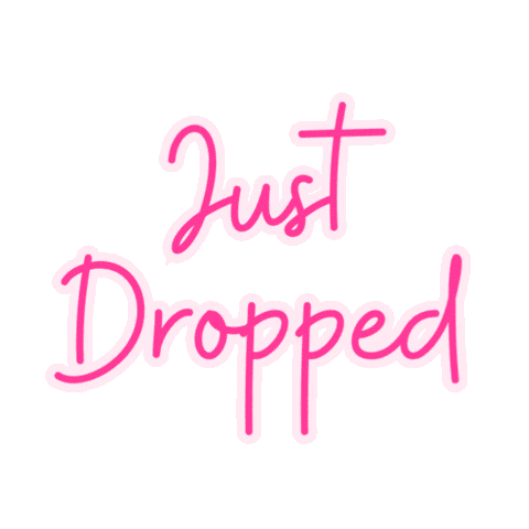 Just Dropped New Collection Sticker by Ulka Rocks