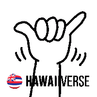 Aloha Shaka Sticker by Hawaiiverse